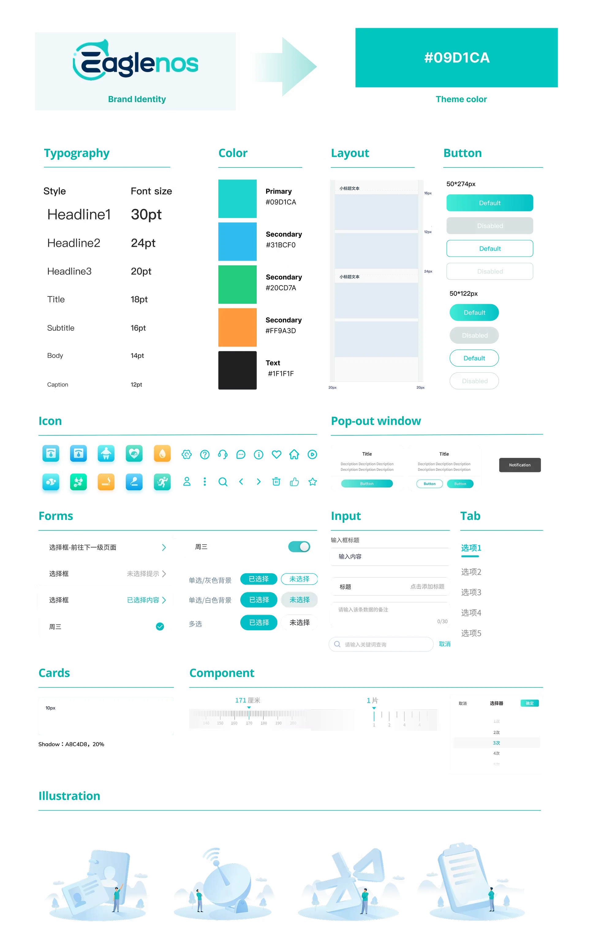 Eaglenos design system overview