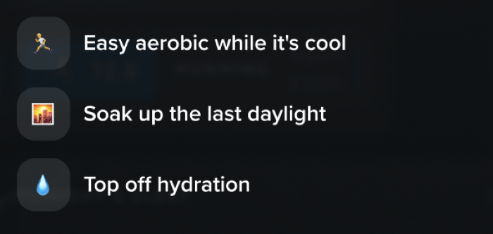 Tips list